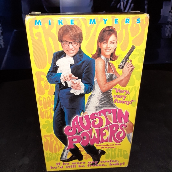 Austin Powers: International Man of Mystery 1997 VHS Mike Myers Cult Classic - Picture 3 of 8